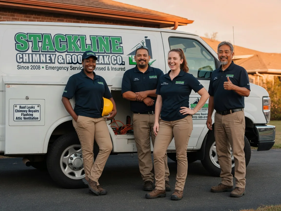 Chimney flashing repair company in Cedarville, IL